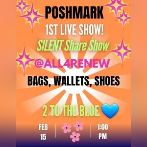 LIVE SHARE SHOW 👛 SAT 2-15 @ 1pm 😍